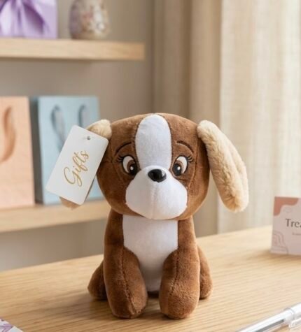 🐶 دمية الكلب الصغير اللطيف – رقة، دفء
